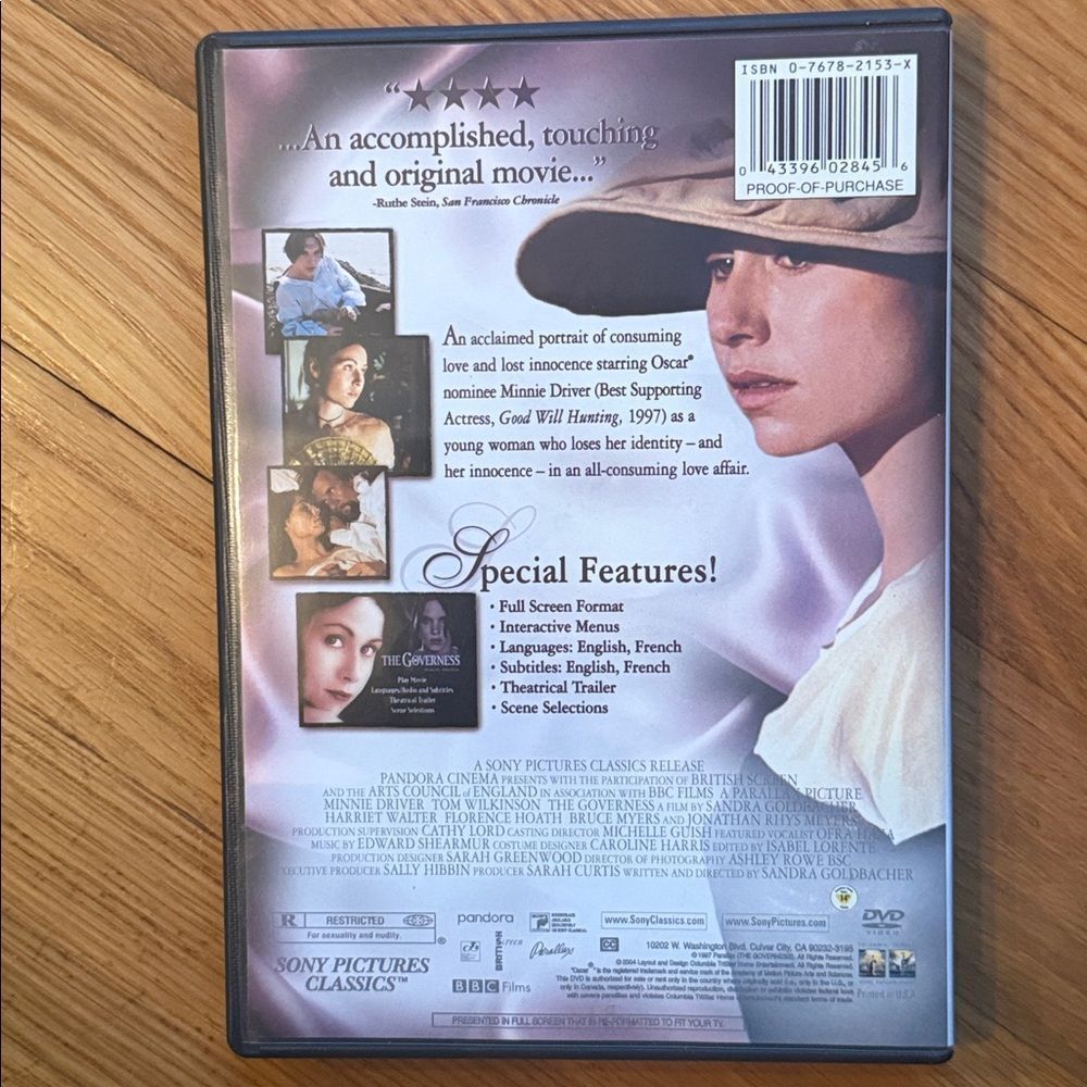 “The Governess” DVD! - Picture 2 of 5